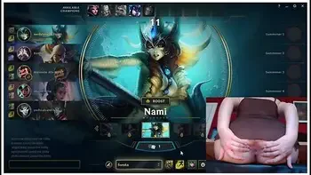 I Show My Stretched Butthole While I Play League Of Legends #17 Luna With Gamer Girl And Deutsche Amateure videos
