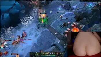 Gamer Girl In Stimulation In Ass And Pussy While Playing League Of Legends #14 Luna videos