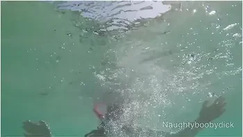 Public Exhibitionist German Teen 18+ With Big Boobs On The Sea Showing Pussy And Ass videos