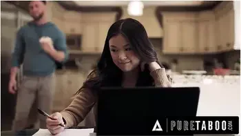 Small Town Girl Lulu Chu Gets Horny While Hearing Roommate Raw & Dirty With Slimthick Vic videos