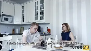 Blonde Teacher Got A Lesson From Angry Student 18+ At His Home videos