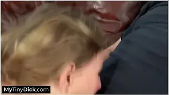 Surprised Milf Gives A Tiny Dick A Wet Blowjob - Agatha Delicious videos