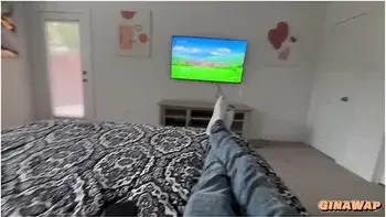 Step Bro Fooled Me Into Sexting With Him With Gina Wap videos