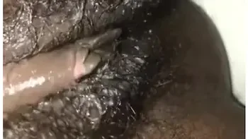 Fetish Extremely Hairy Creamy Ebony Pussy videos