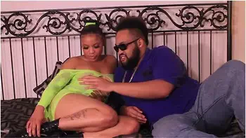 He Oiled Up Her Big Red Booty Before She Swallowed His Small Cock videos