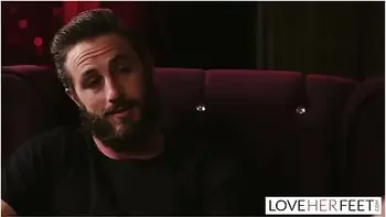 Getting A Sexy Foot In The Door - Feet Slave, Lucas Frost And Kira Noir videos