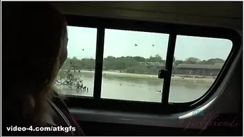 Jamie Marleigh in Jamie Gets To Meet Giraffes Face To Face To Feed Them - ATKGirlfriends videos