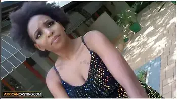 Big tits African MILF banged at casting by big cock white fake agent videos