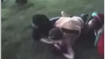 White woman vacation in Africa found new friends videos