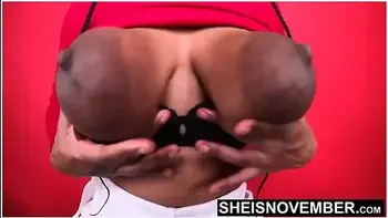 60fps Gigantic Ebony Breast & Areolas Fetish Compilation! Exotic Hottie Flashes Monster Curvy Areola & Nipples videos