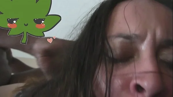 Running Train on Pregnant Mom Lady Red with Cuckold Husband videos