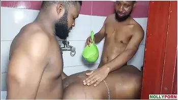 Bathroom Threesome With Black Queen Natasha, Krissyjoh And Pussy King (continuation) videos