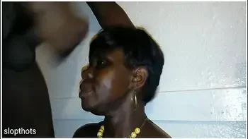 This African Slut Exchanging Her Throat videos