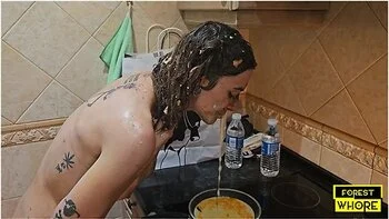 I Am Preparing The Most Disgusting Omelette In My Slave Girls Life. Enjoy This Filth videos