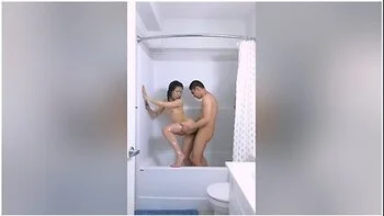18not20 Chinese Girl Asking The Old Man Washing Her To Join The Shower & Ends Up Having Wet Sex videos