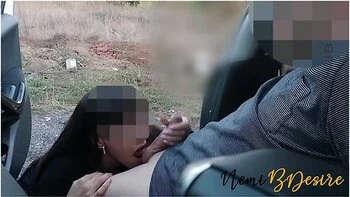 I Meet The Colleague With The Big Cock To Get Fucked Outside The Car Before Returning To The Cuckold videos