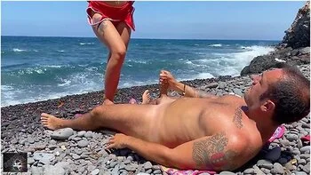 Eggs Out In You Cant Stand Here Naked! Spanish Lifeguard Gets Fucked And Squirts On My Cock videos