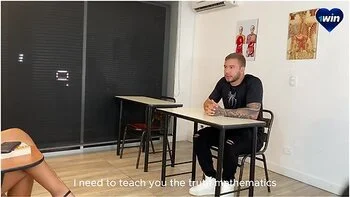 Student 18+ Receives Special Class From The Horny Teacher Lina Henao. Fucking In The videos