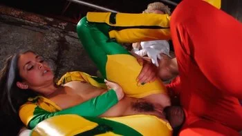 Allie Haze, Jeanie Marie Sullivan, and Tom Byron in a thrilling ffm threesome parody videos