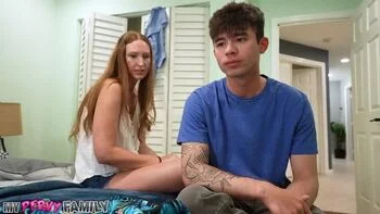 Cheating MILF Brandi Johnson Fucks Stepson Raw - Big Tits & Deep Throat Action videos