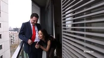 Francys Belle Sucks Cock and Rubs Feet in Public Office Sex with Andrea Dipre videos