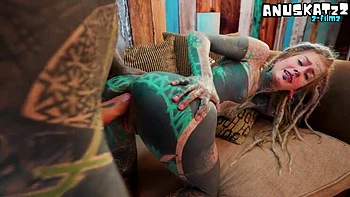 Dreadlocks Girl in High Heels Takes Rough Anal Gape and Facial Cumshot videos