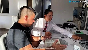 Cheeky Schoolgirl MaRaSexx Fucks Hard in Amateur POV Squirting Latina MILF Sex videos