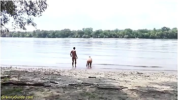 Mature Loves Stepson On Public Beach videos