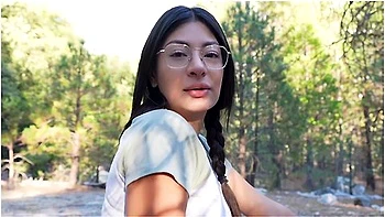 Big Titty Latina Step Sis Wanted To Fuck In A National Park - Cami Strella videos