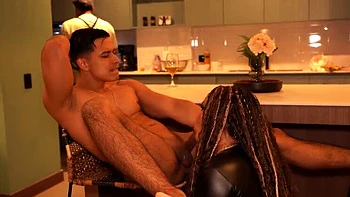 Stepmom Fucks Muscular Stepson Behind Husband's Back - Big Tits Latina MILF AngelCruz Riding Dick videos