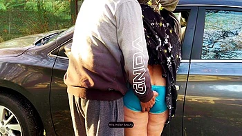 Public Car Fucking With A Cheating Hijab Wife Risky Outdoor Sex With Loud Moans And Hard Pounding videos