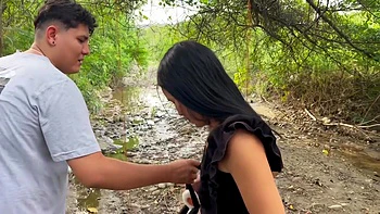 Casual Sex, I Teach Young Latina How To Fish And Then Fuck Her And Cum In Her Pussy videos