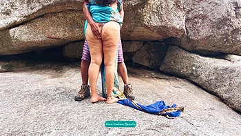 Indian Couple Romance In Outdoor - Saree Sex - Saree Lifted Up And Ass Spanked videos