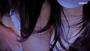 Desi Nepali Couple Dashain Tika Thapnu Before Sex - Johnny Jr Tit Fucks Big Natural Boobs in Missionary and Doggy Style Creampie videos