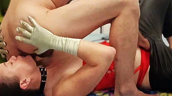 French Amateur in Satin Lingerie Gives Blowjob and Rimming for Cumshot videos