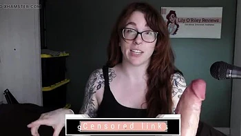 Lily O'riley Tries Realistic Titan Xlong Dildo - Redhead MILF Solo Review videos