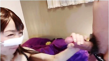 Kawaii Girl - 主観即r変態嫁の濃厚フェラてトエム旦那は我慢てきす口から溢れるほとの口内射精 videos