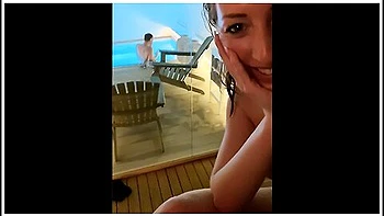 Public Orgasm In The Sauna! Wet Pussy Fingered - Leonie Pur videos