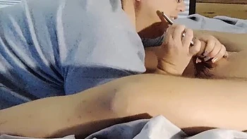 BBW MILF Ramblin Rows Gives Funny Blowjob in Homemade 4K videos