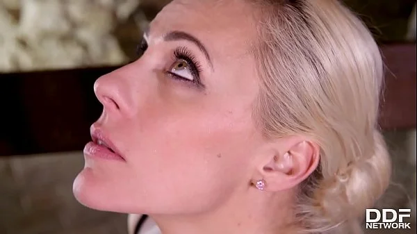 Dominatrix Blanche Bradburry ass fisting blonde submissive Brittany Bardot videos