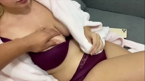 Milf with huge tits is fucked hard by her stepson while is at work videos