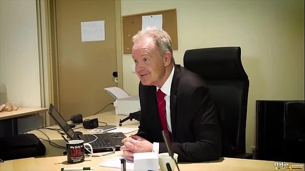 Hot old vs young threesome scene with grandpa fucking 2 teens videos