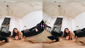 A sexy yoga teacher leads to a hot sex session in vr videos