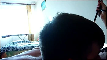 Russian Femdom Taught Licking And Spanked A Guy In A Chastity Belt! videos