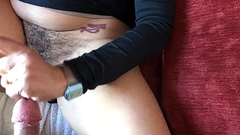 Stepmom Susan Spreads Hairy Pussy For Step Son - Taboo Homemade Handjob videos