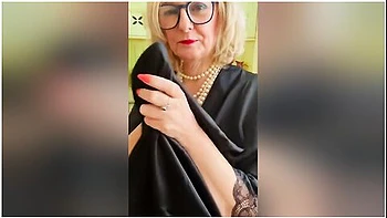 Satin Negligee And Copper Nylons videos