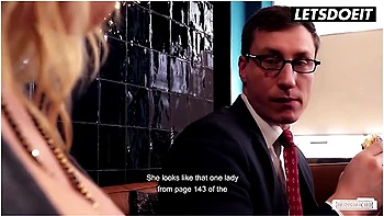 Bimbo Slut Fitness Angel Seduced, Fingered And Banged By Her Nerd Coworker videos