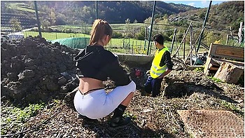 Fucked Hard On The Washing Machine By The Pig Of The Construction Site videos