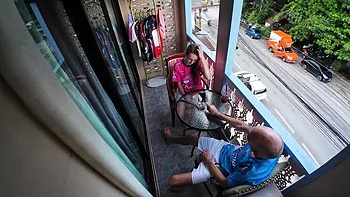 Skinny Amateur MILF With Huge Dick Smokes And Touches In Public Euro Couple videos