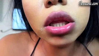 My Stepbrother Records Me on Video Call with Hot Latina Rosxana211 - Anal, Blowjob, and Squirting in HD videos